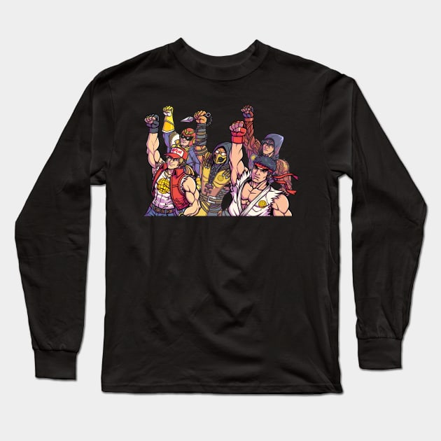 The Fightateers Long Sleeve T-Shirt by OfCourse